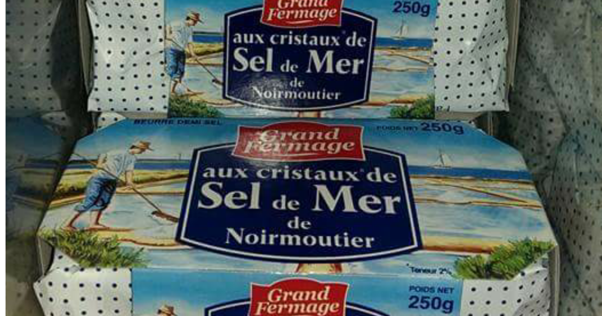 フランスのバター